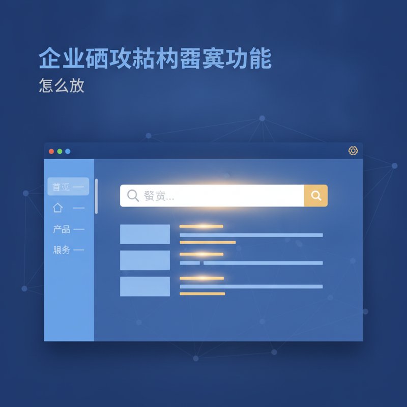 企业网站站内搜索功能展示 武汉网站建设公司