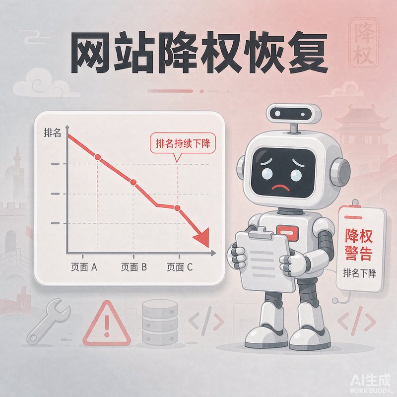 网站被降权了怎么恢复 网站被降权了怎么恢复
